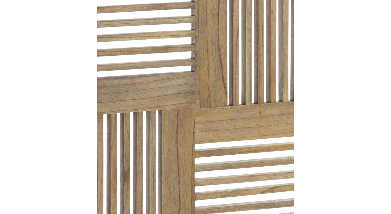 Tête de lit bois marron 100x4x135cm