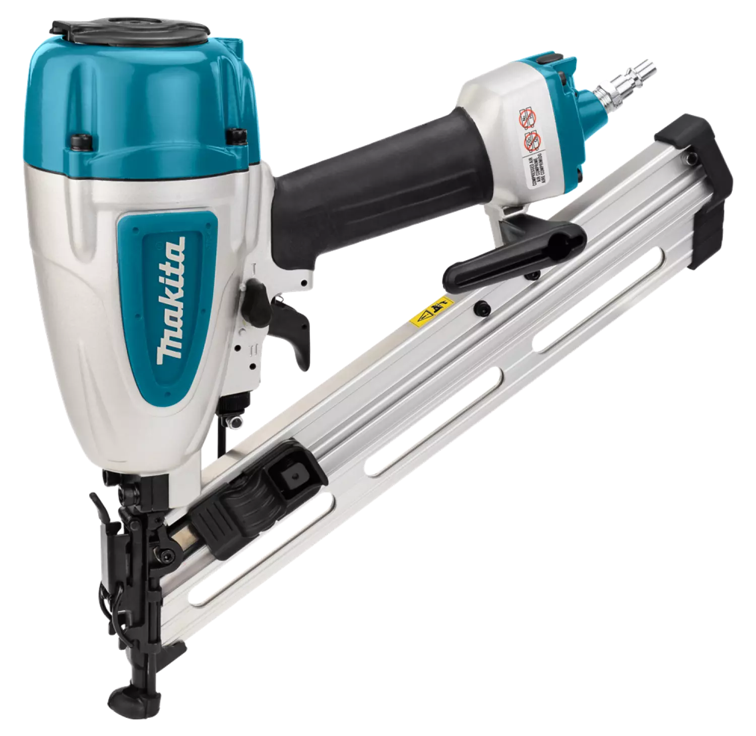 Makita AF635 8 bar Brad tacker (15 Ga) in koffer - 32-64 mm