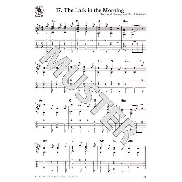 Acoustic Music Books Irish Guitar Tunes