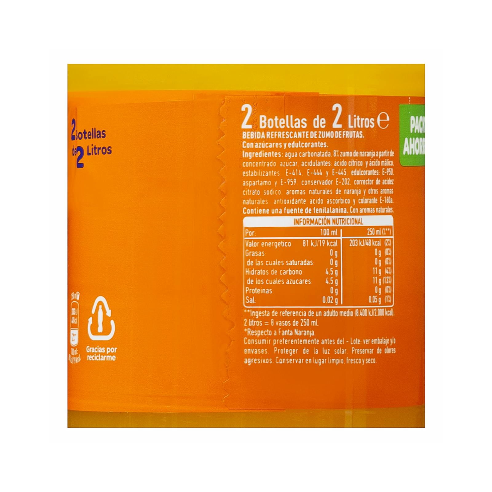 Boisson gazeuse Fanta à l'orange