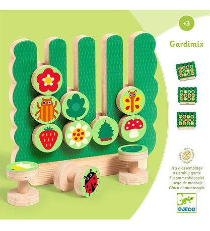 Djeco Puslespil - Tr? - 20 stk. - Gardimix