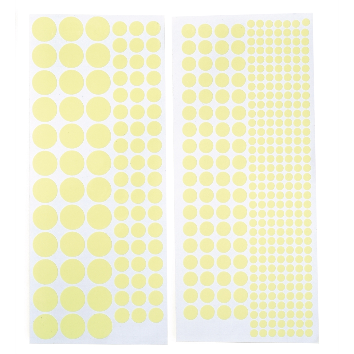 Lot de 407 stickers phosphorescents