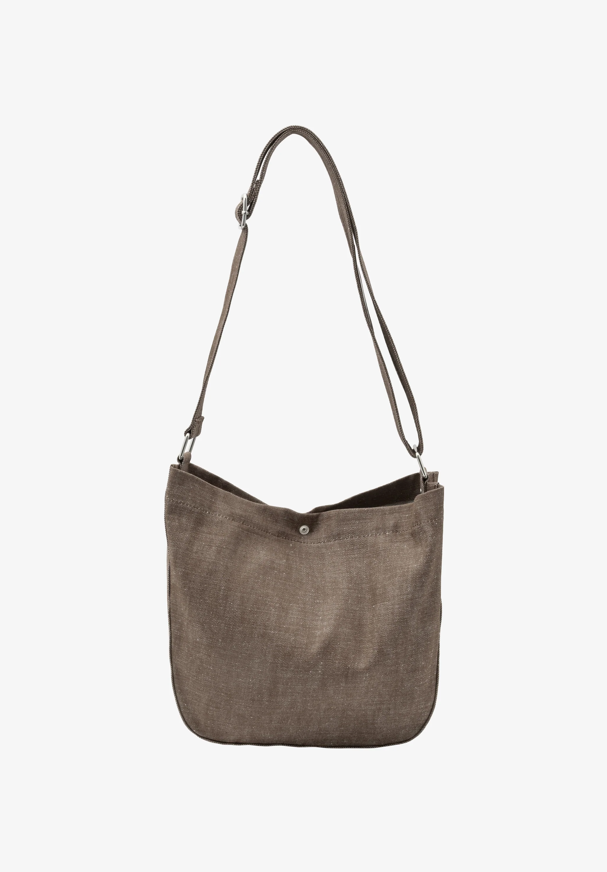 Besace Journal Small - Marron fonce