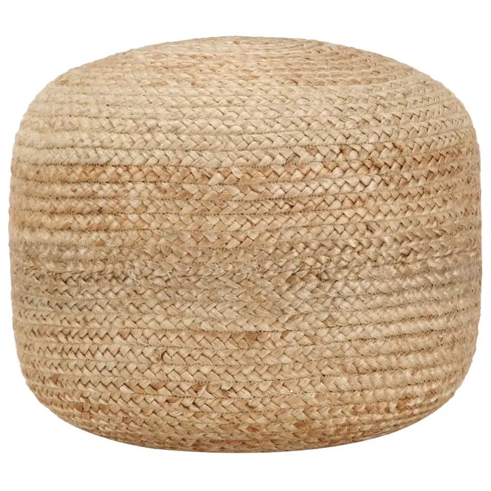vidaXL - Poef - Bruin - Jute - 45 x 30 cm