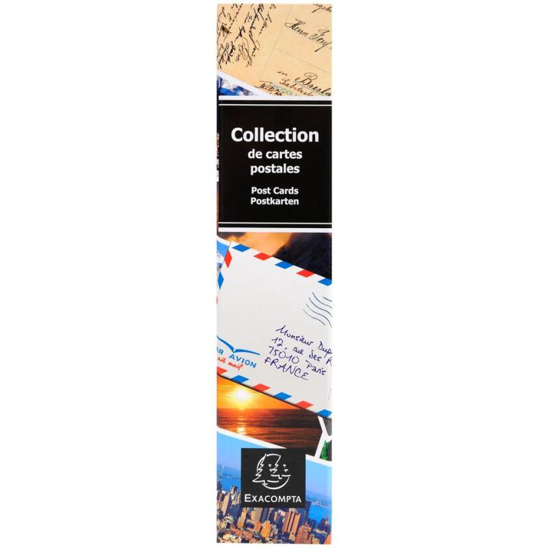 Album de collection pour 200 cartes postales - 20x25,5 cm - Visuel
