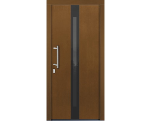 Lizbona voordeur, grenen, gelakt, afromosia, 1000 x 20000 mm, DIN links