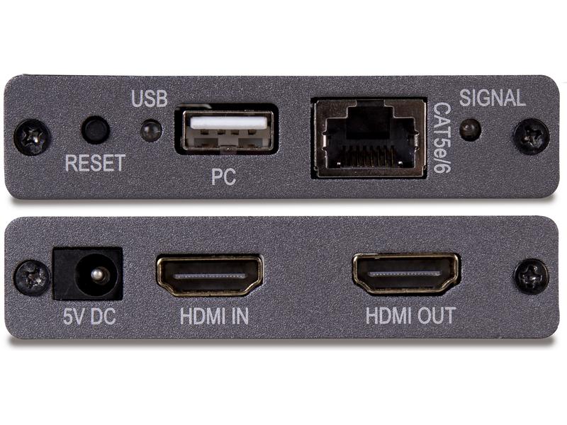 Marmitek HDMI Extender Megaview 76 HDMI Extender über 1 CAT 5e/6 Kabel – KVM PoC Full HD 60 m