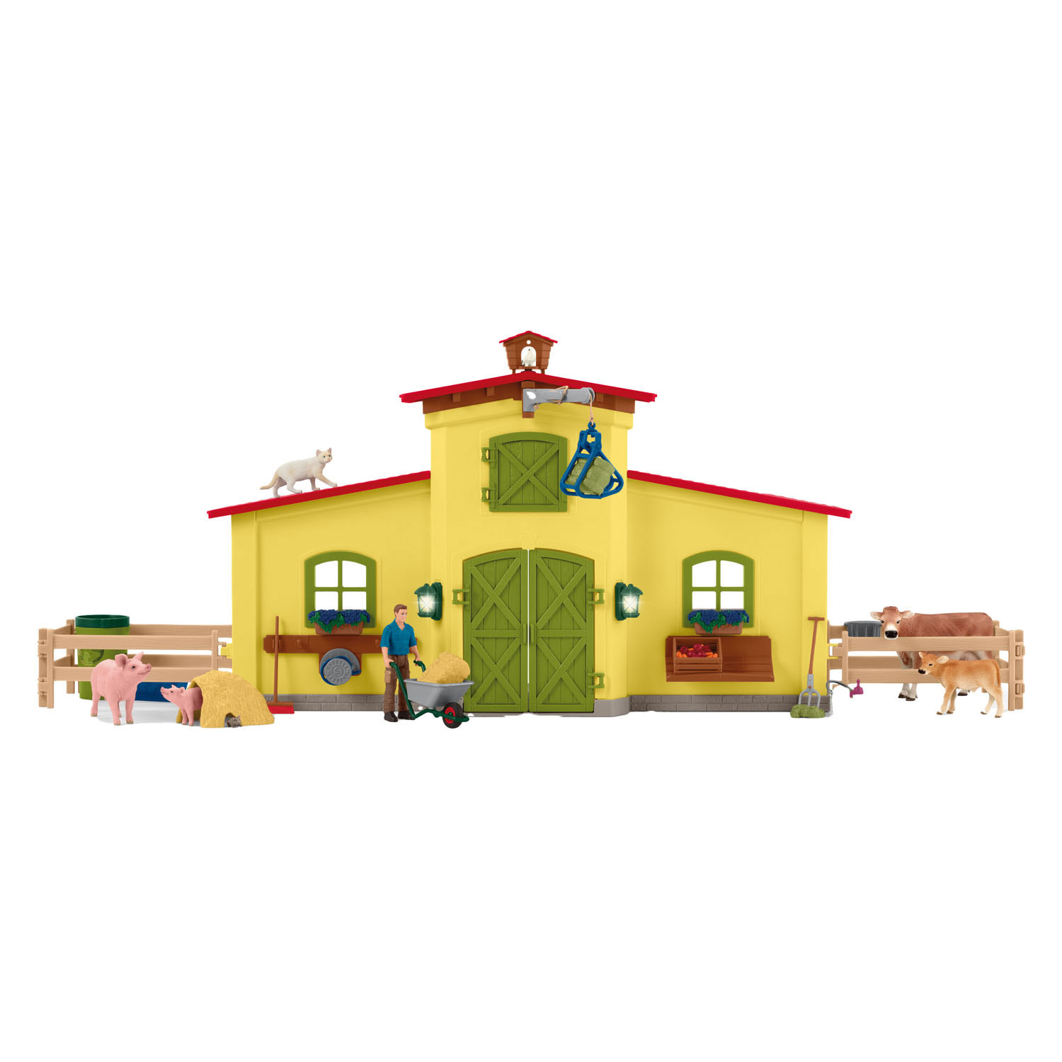 schleich FARM WORLD Grote Stal 42605