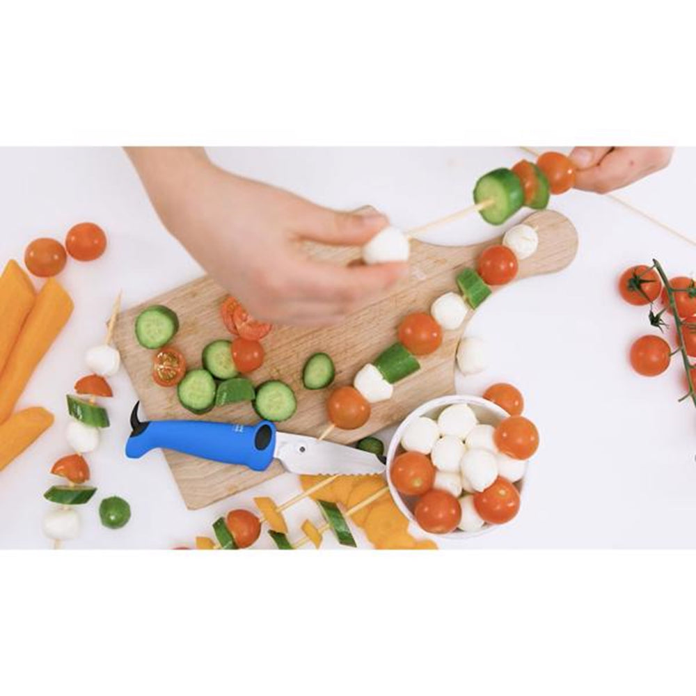 Børnekokkeknivsæt Grøn/Blå - Kinderkitchen