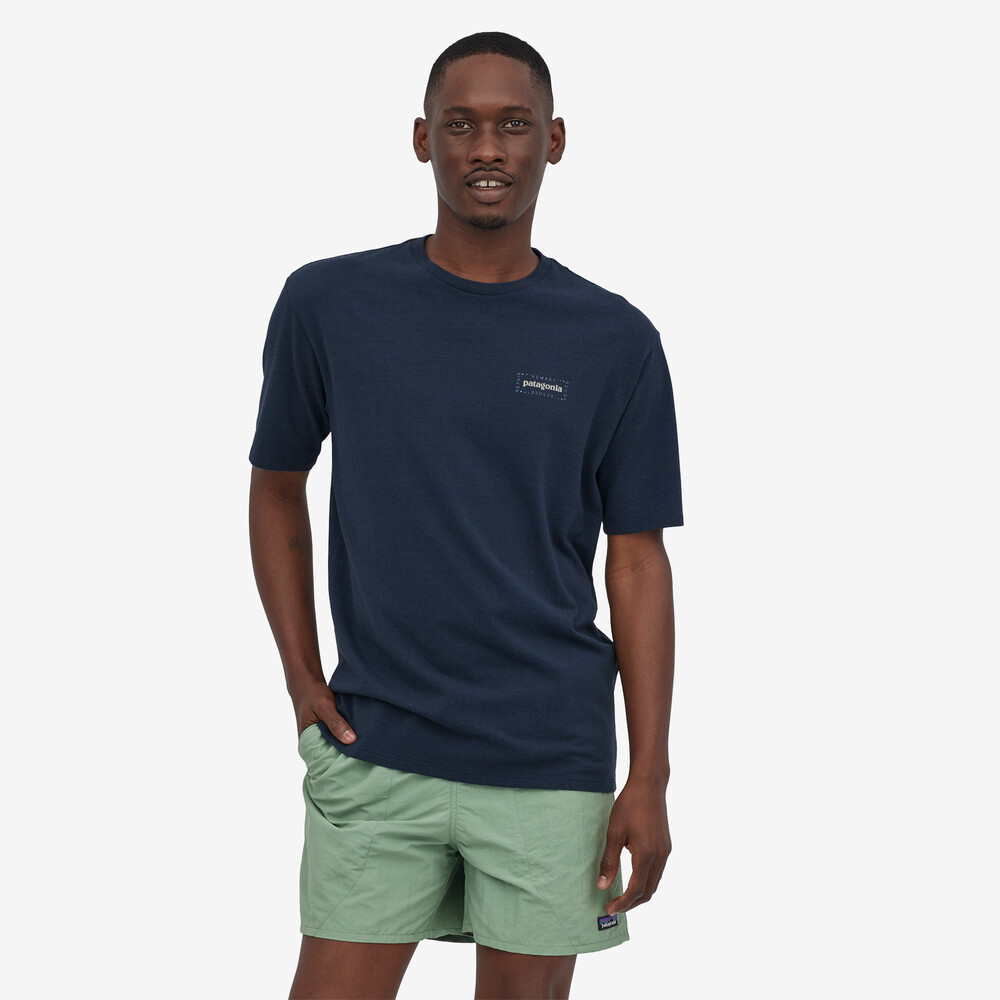 Herren-T-Shirt mit Fahrradmotiv