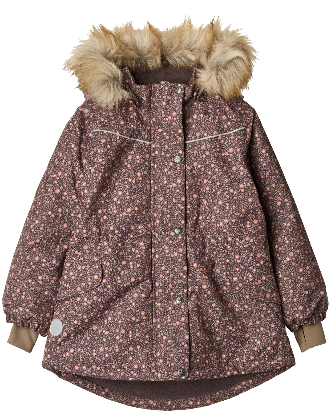 Winterjacke MATHILDE TECH BUTTERCUPS in eggplant