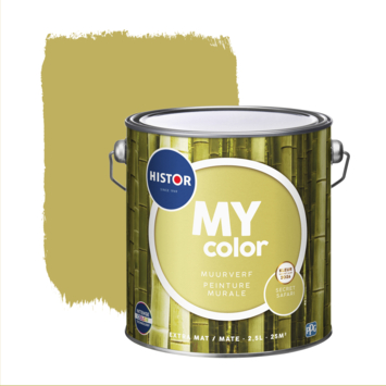Histor My Color muurverf extra mat secret safari 2,5 liter