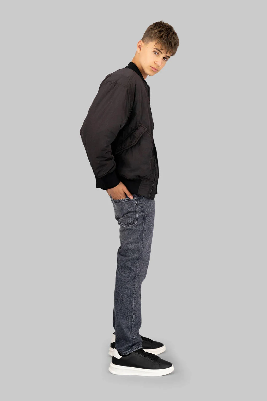 G-STAR straight leg jeans grey denim