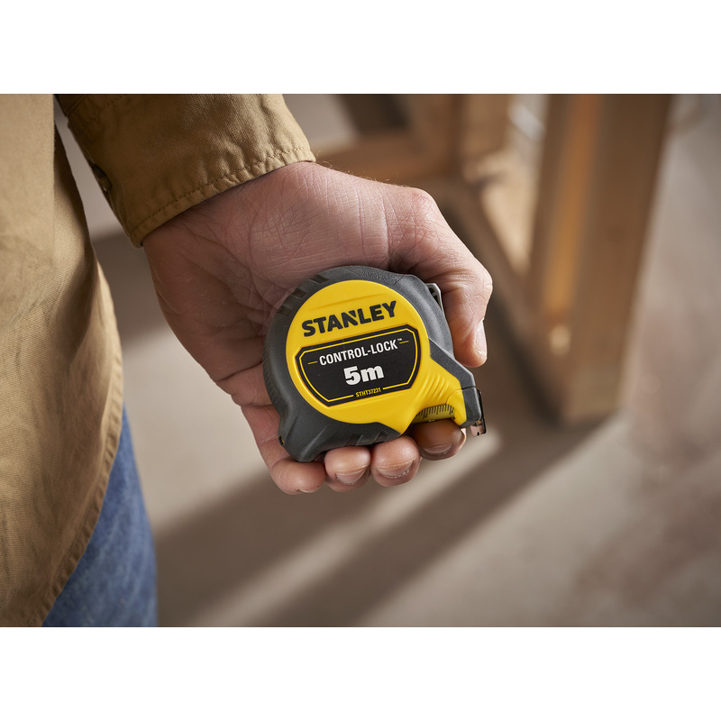 Stanley Control-Lock rolbandmaat 5m 25mm