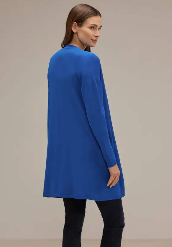Langer Cardigan - fresh intense gentle blue