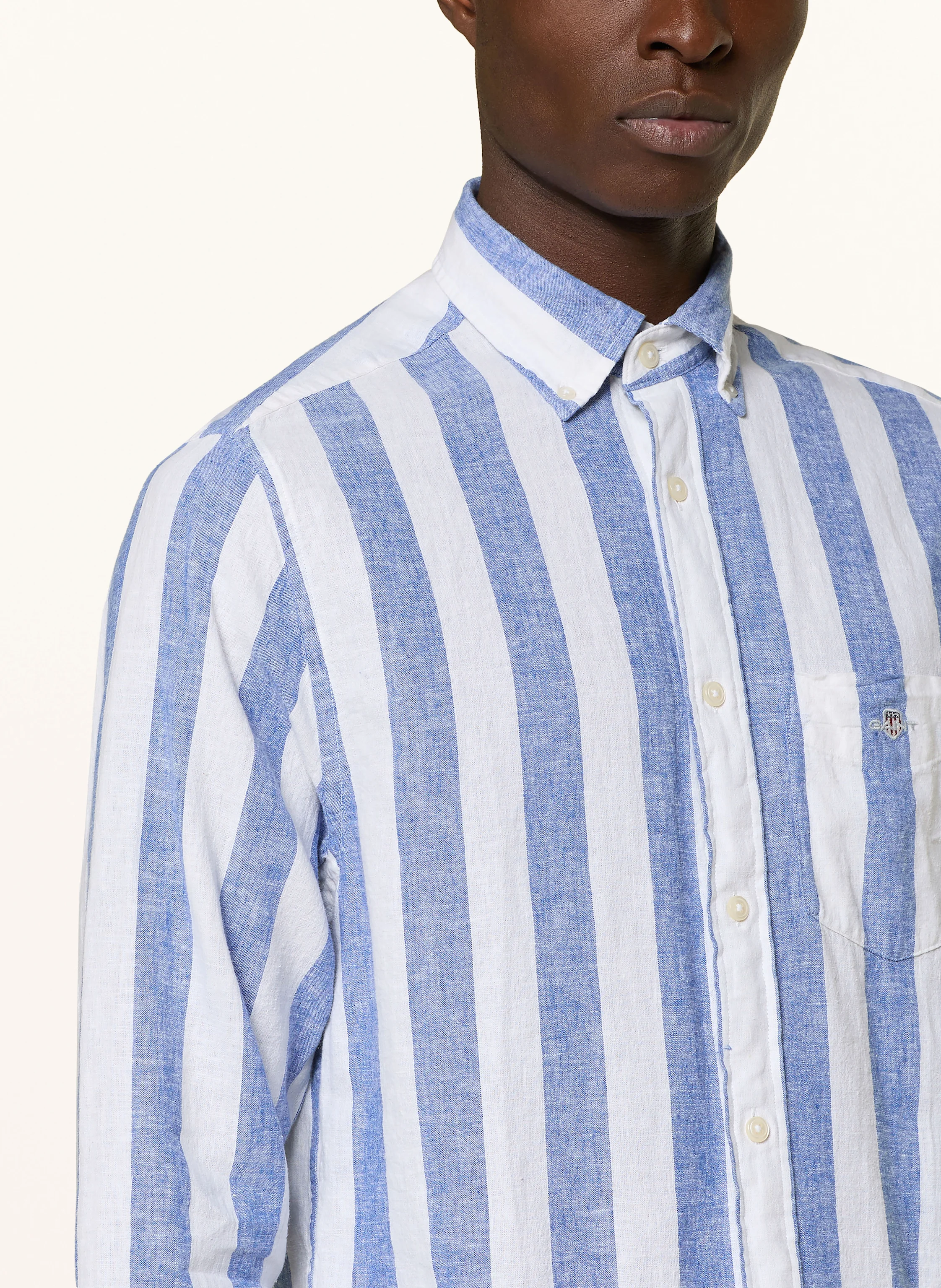 GANT Hemd Regular Fit mit Leinen