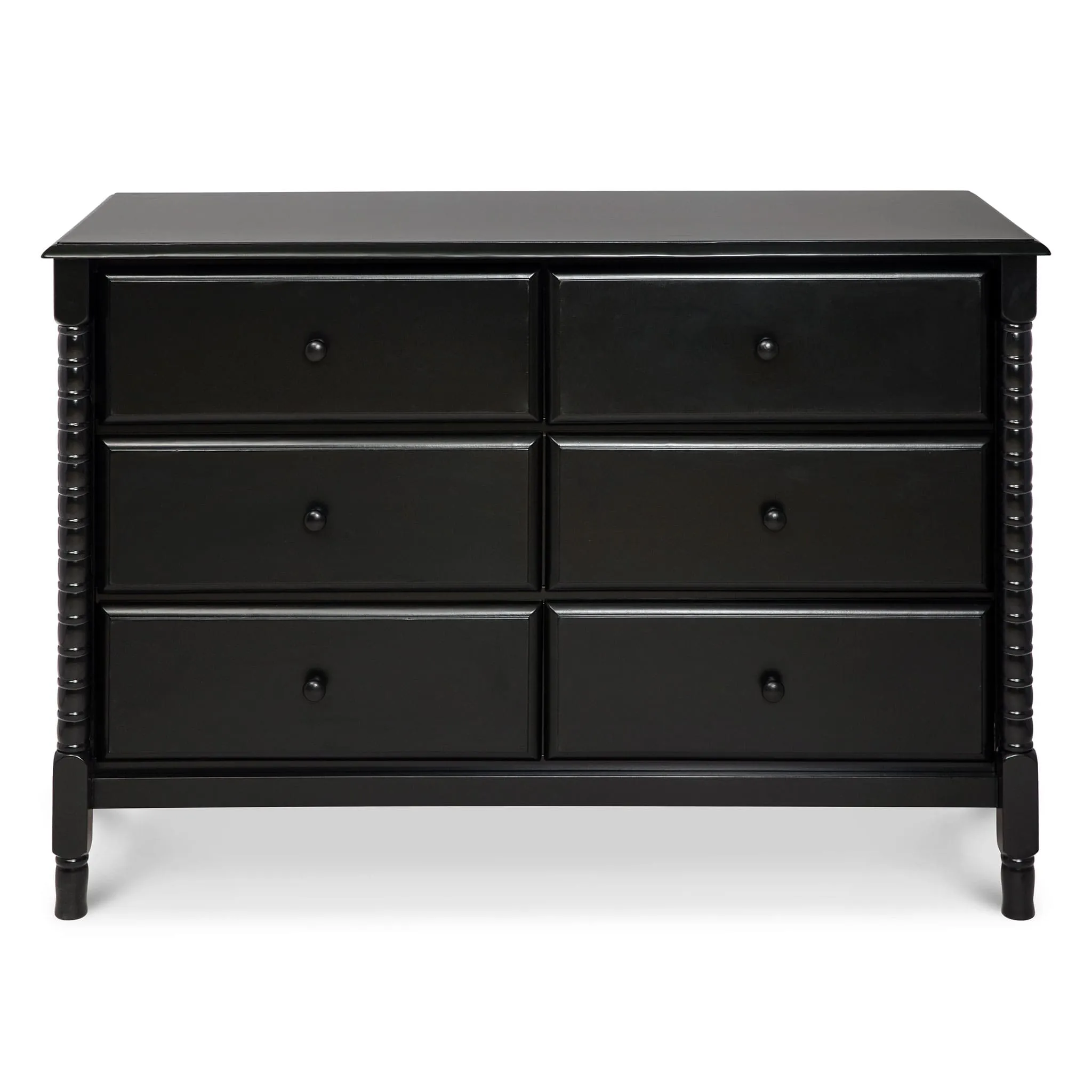 DaVinci Bureau 6 Tiroirs Jenny Lind Spindle - Ébène
