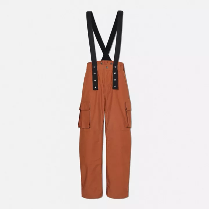 Pantalon de survêtement à bretelles Timberland x Nina Chanel Abney en marron