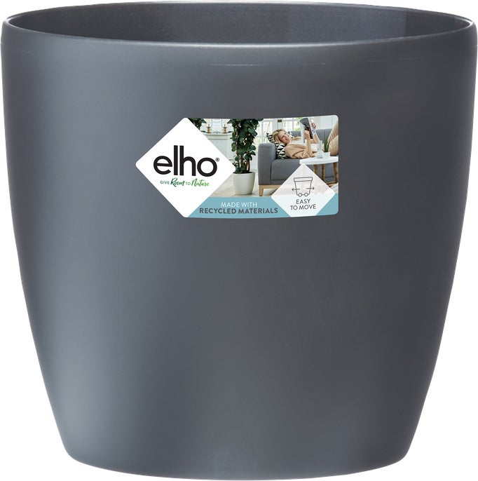 Elho bloempot Brussels antraciet D 39 H 36,5 cm