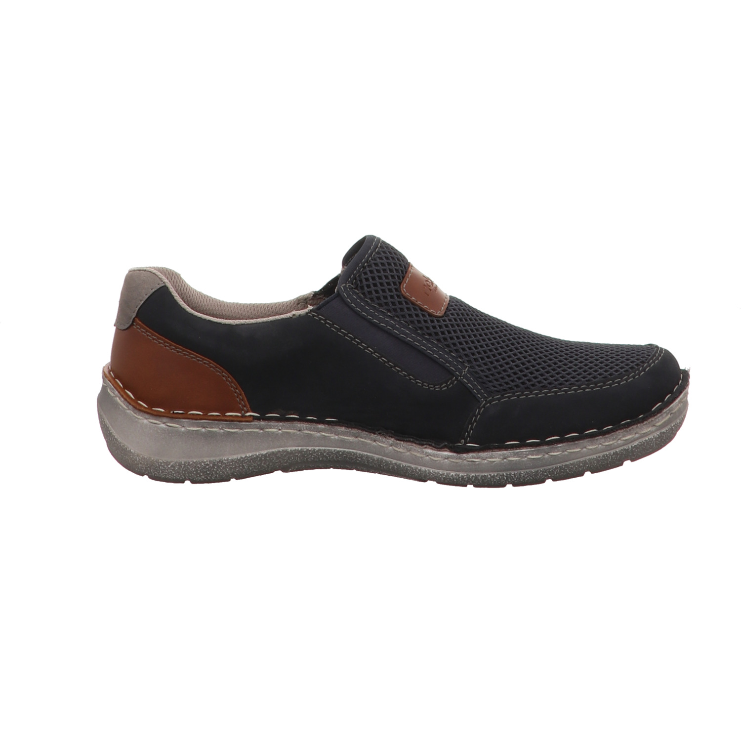 Rieker Slipper blau blau