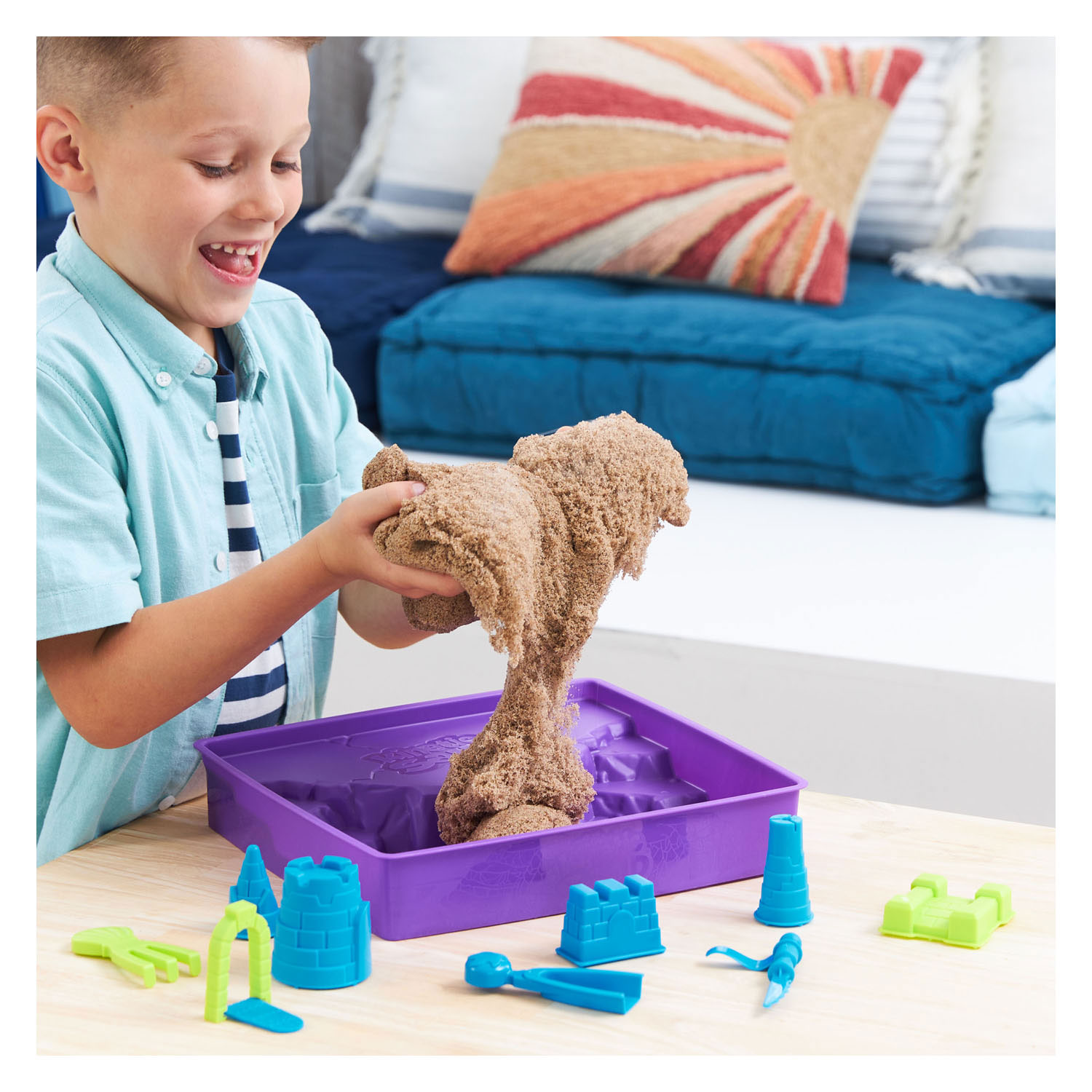 Kinetic Sand - Deluxe Beach Castle Playset