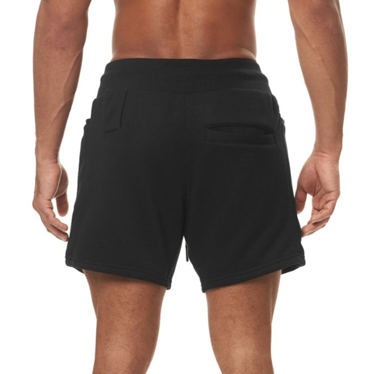 Double White - Effen joggingbroek met trekkoord in de taille