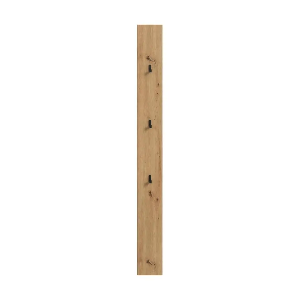 Hioshop Drive kapstok 3 haken eiken decor