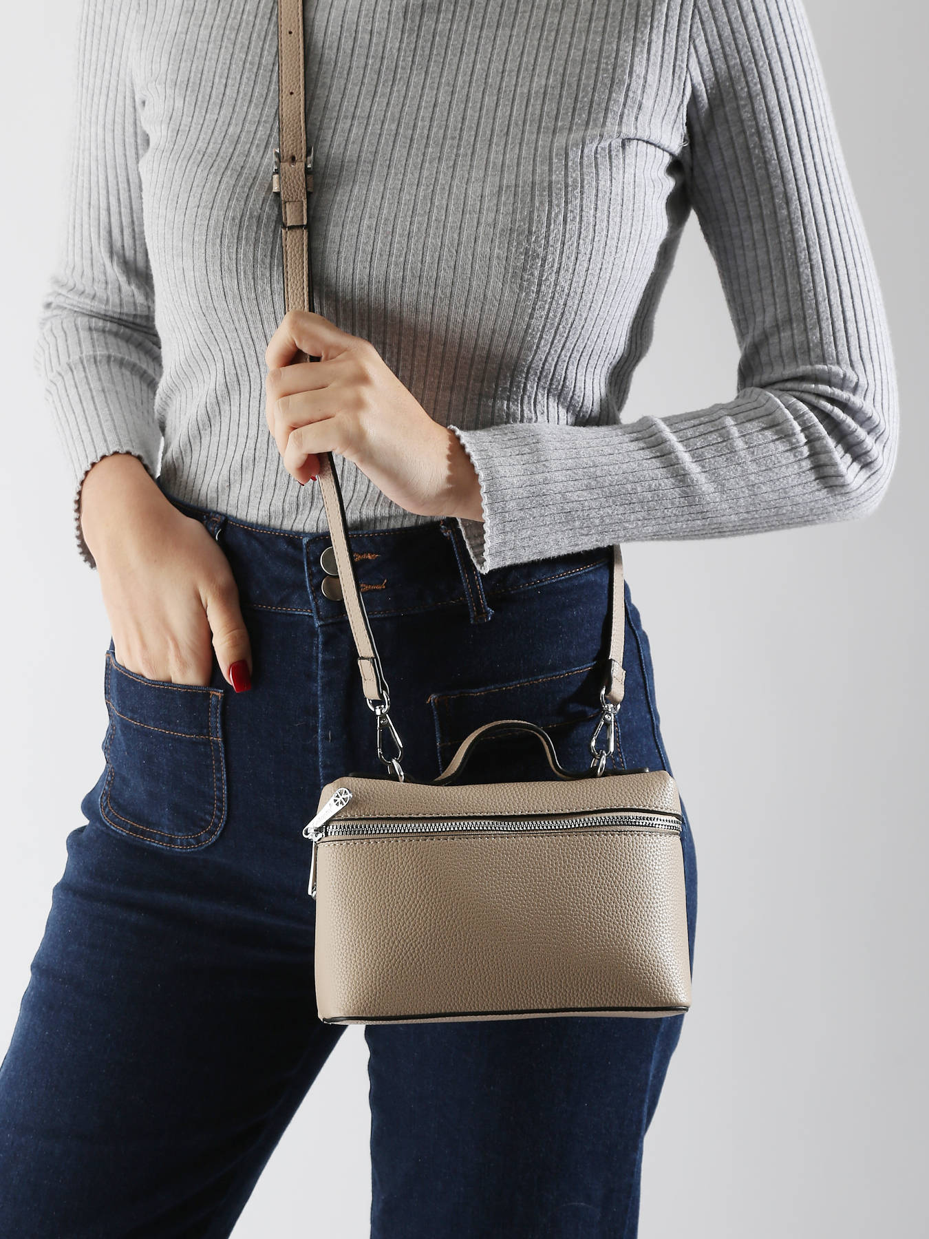 Sac bandoulire Grained MINIPRIX