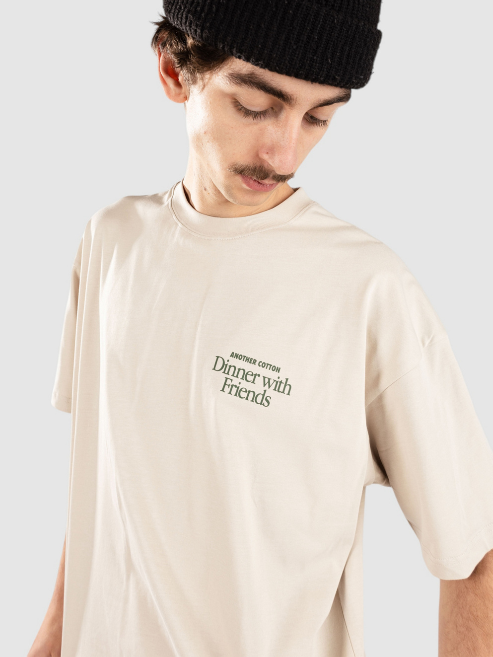 Another Cotton Lab Dinner With Friends T-Shirt off white