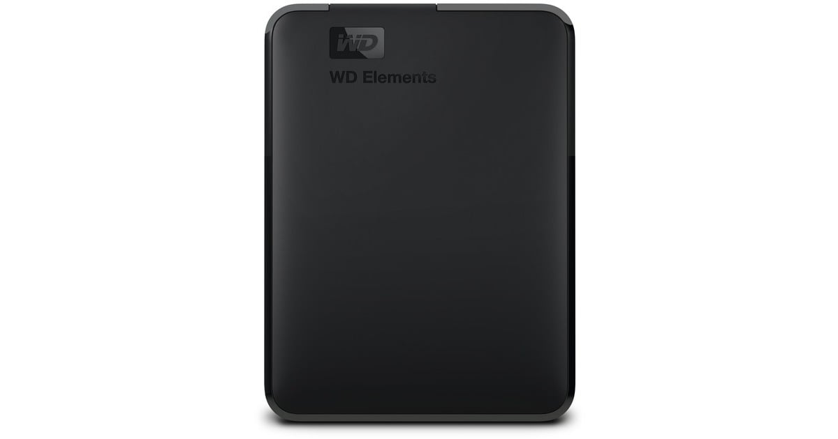 WDElements Portable, 4 TB externe harde schijf  (Zwart, WDBU6Y0040BBK-WESN, Micro-USB-B 3.2 (5 Gbit/s))