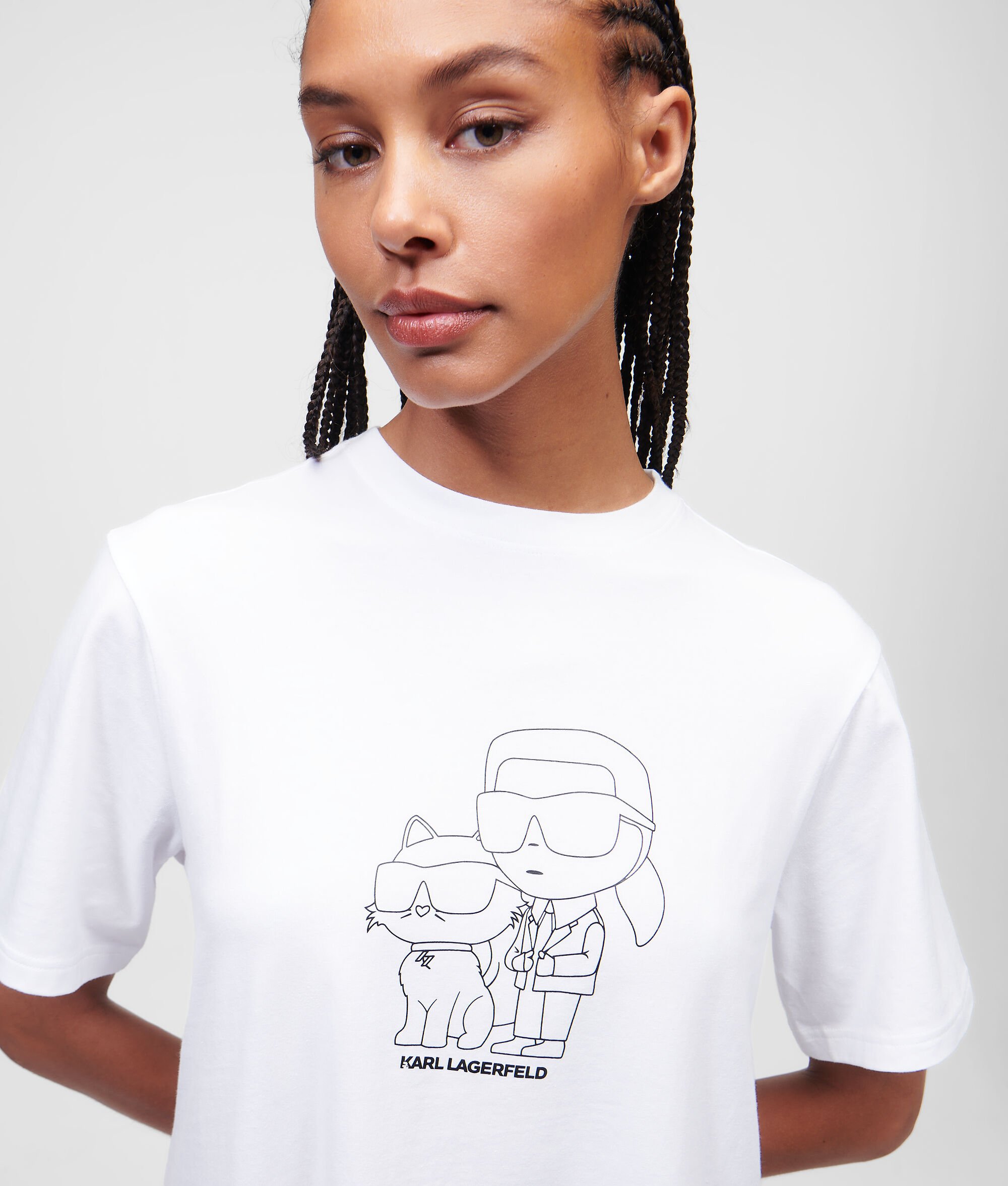 T-SHIRT CHEMISE DE NUIT KARL IKONIK