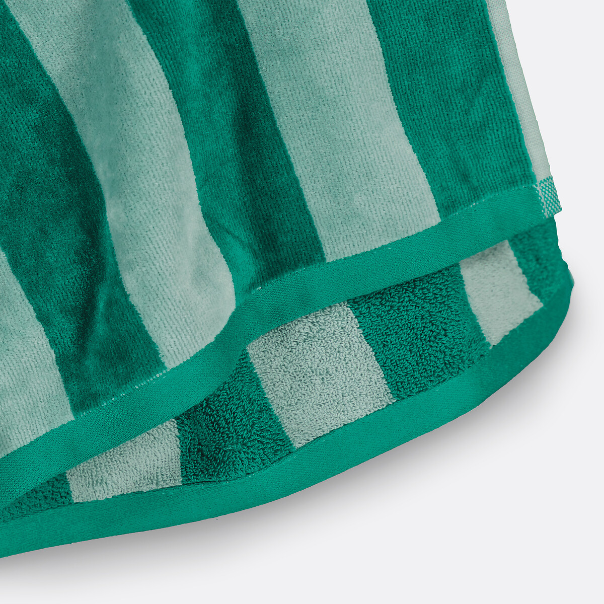 LA REDOUTE INTERIEURS<br>Toalha felpuda de veludo, Tabaka