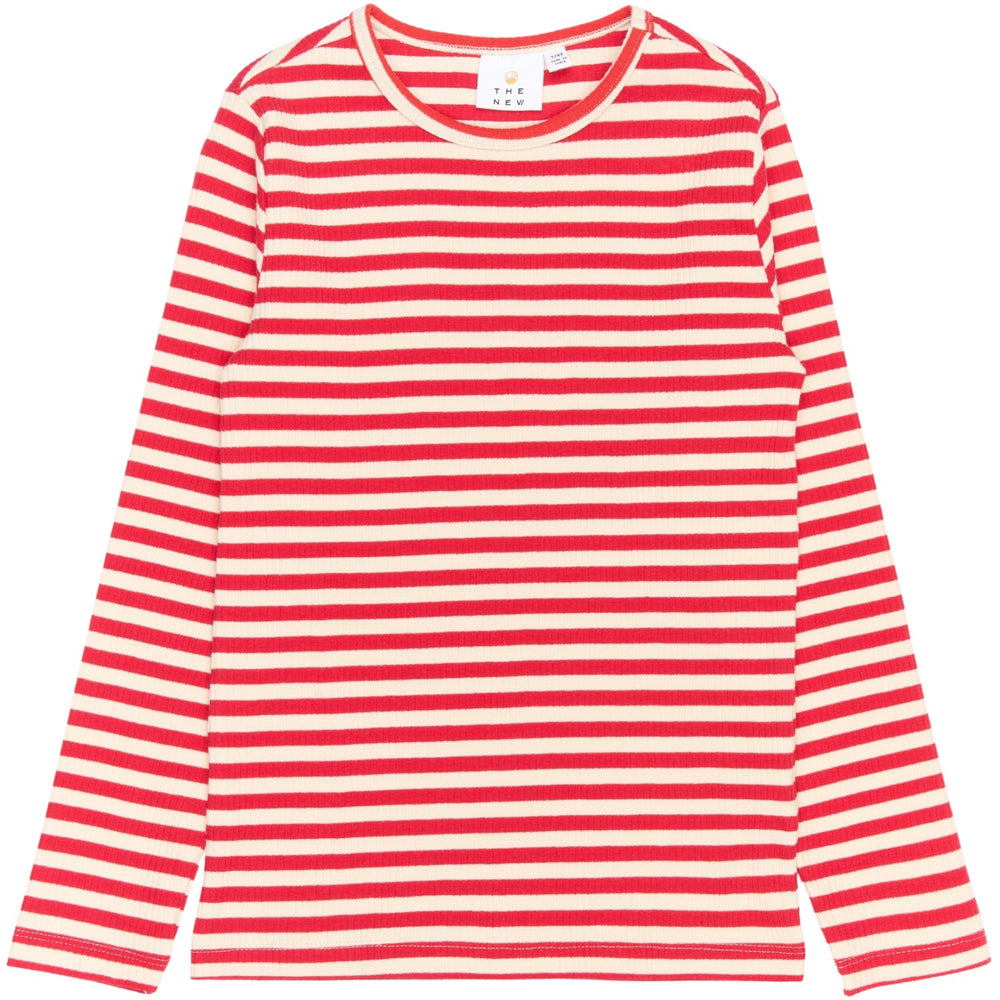 Køb The New Ski Patrol Striped Moore L_S Rib Tee