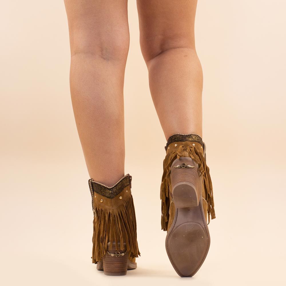 Nemonic 2299 boho boots bruin