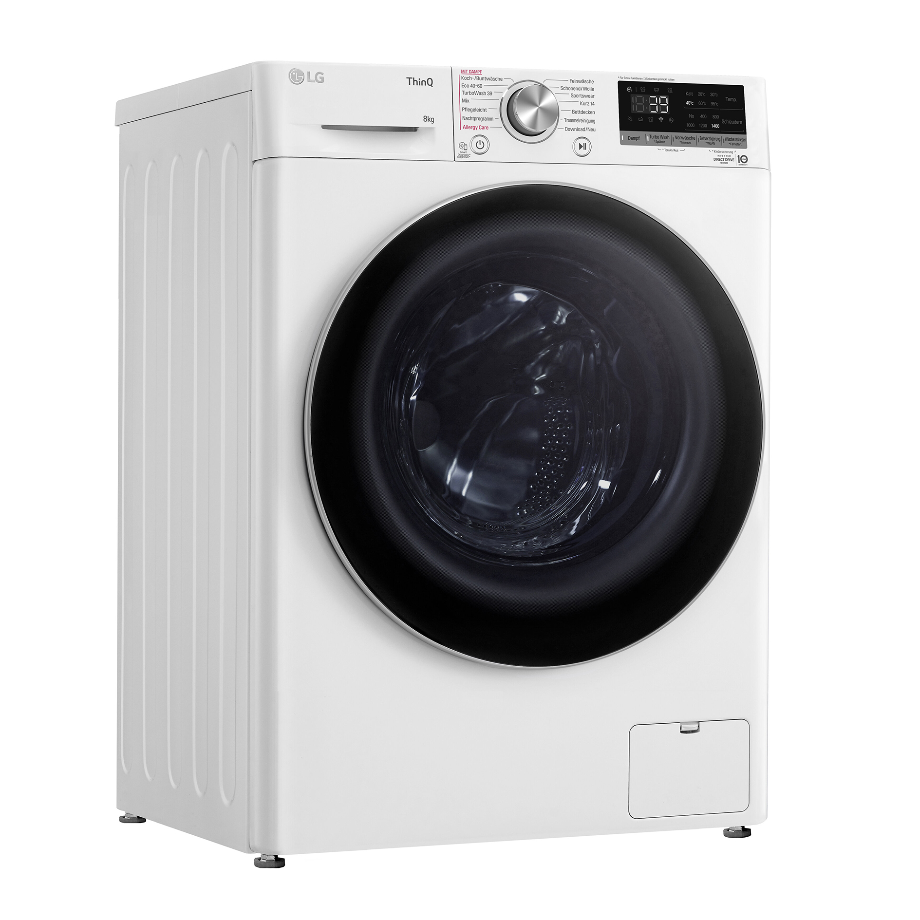 LG Waschmaschine F4WV708P1E - 8 kg - 1360 U/min - A