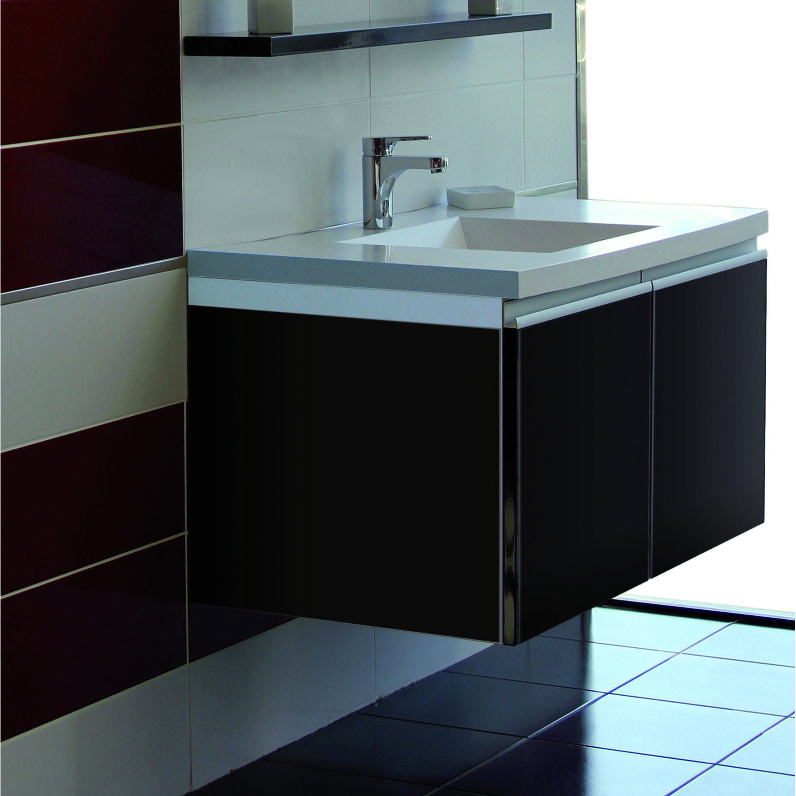 d-c fix Klebefolie - schwarz - Seidenmatt - 45x200 cm