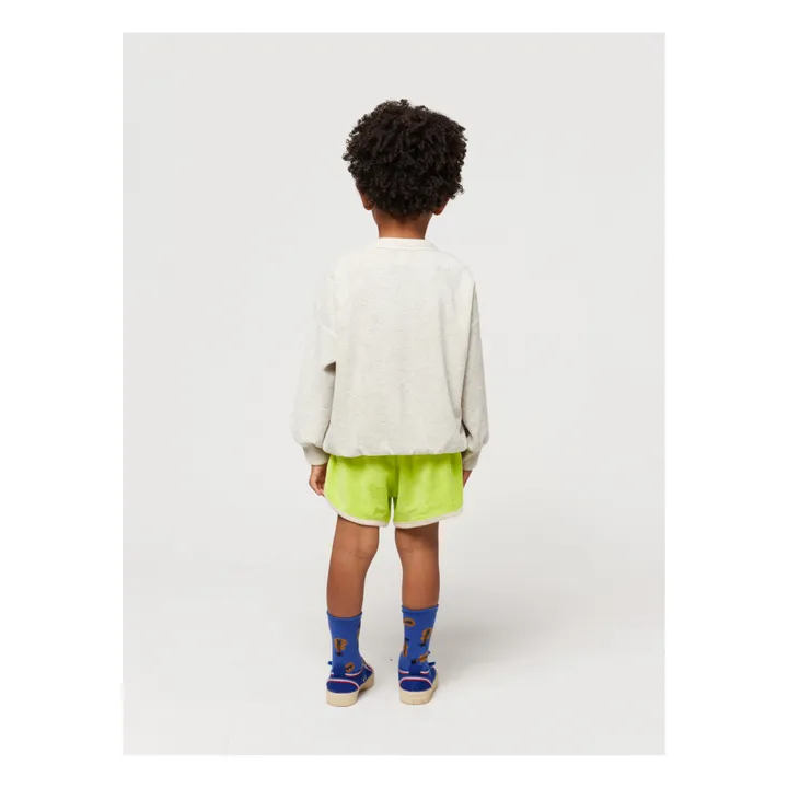 Bobo Choses Short Coton Bio Eponge | Vert anis