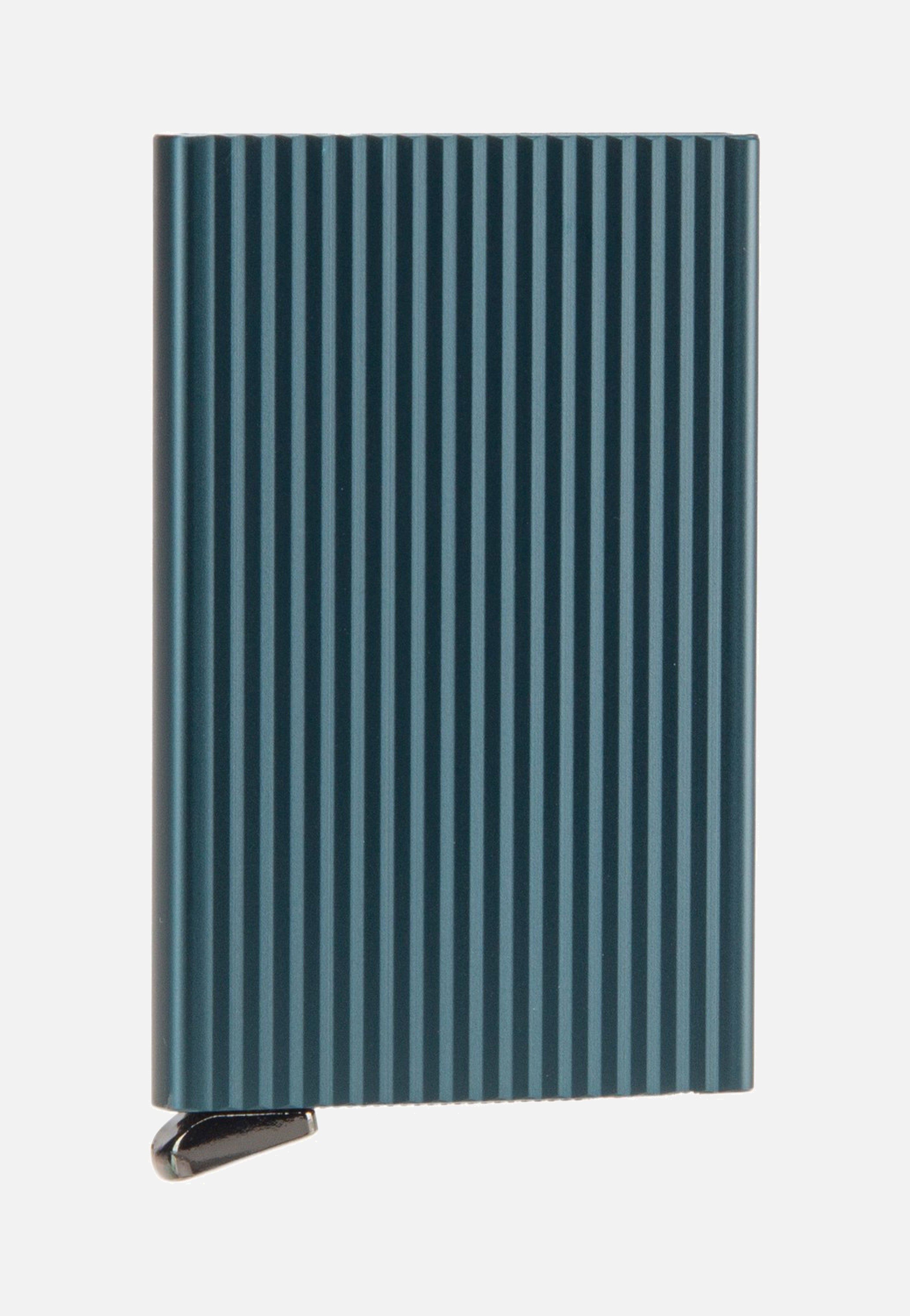 Cardprotector Fluted Teal+ - Kartenetui