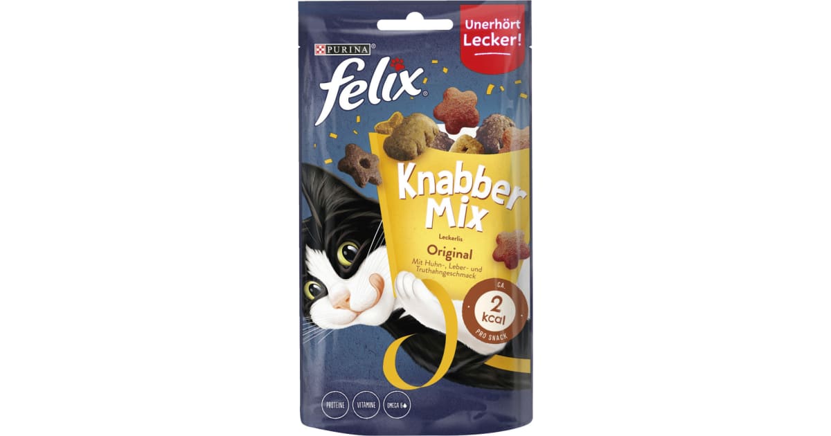 PURINA Felix Knabbermix Original 60 gr