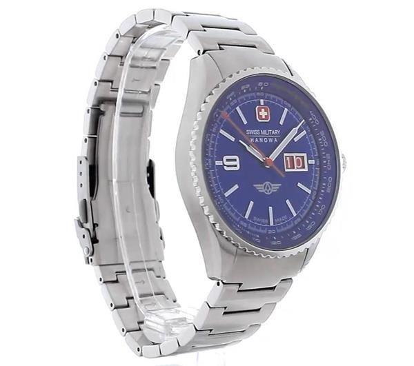Swiss Military Hanowa Afterburn Stainless Steel Sports Analogue Quartz Watch