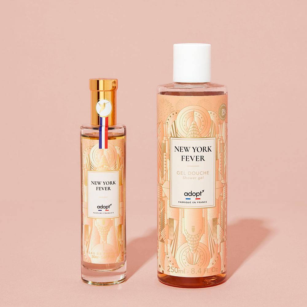 New York fever - Coffret eau de parfum 50ml + gel douche