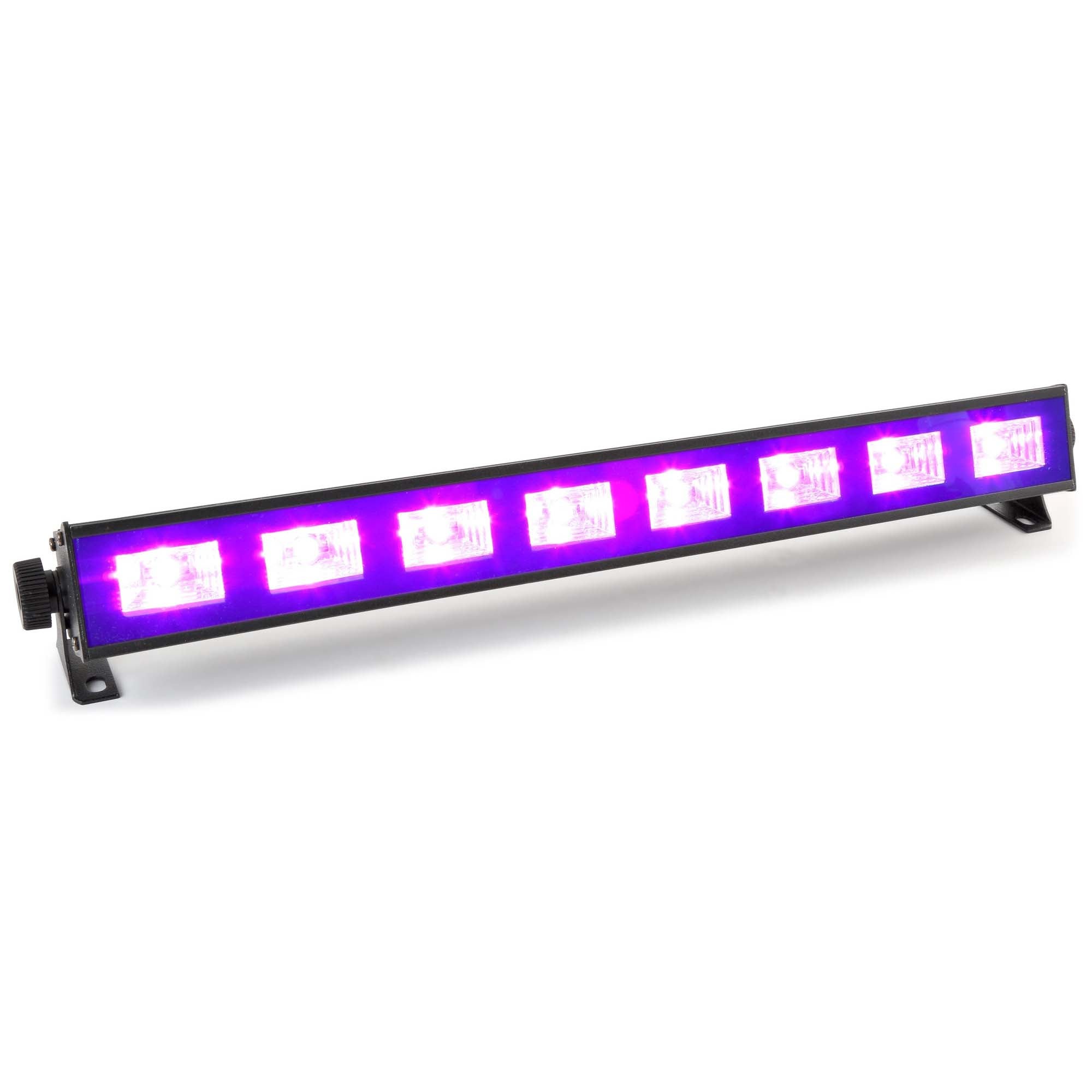 BeamZ BUV93 blacklight LED-bar 8x 3 Watt