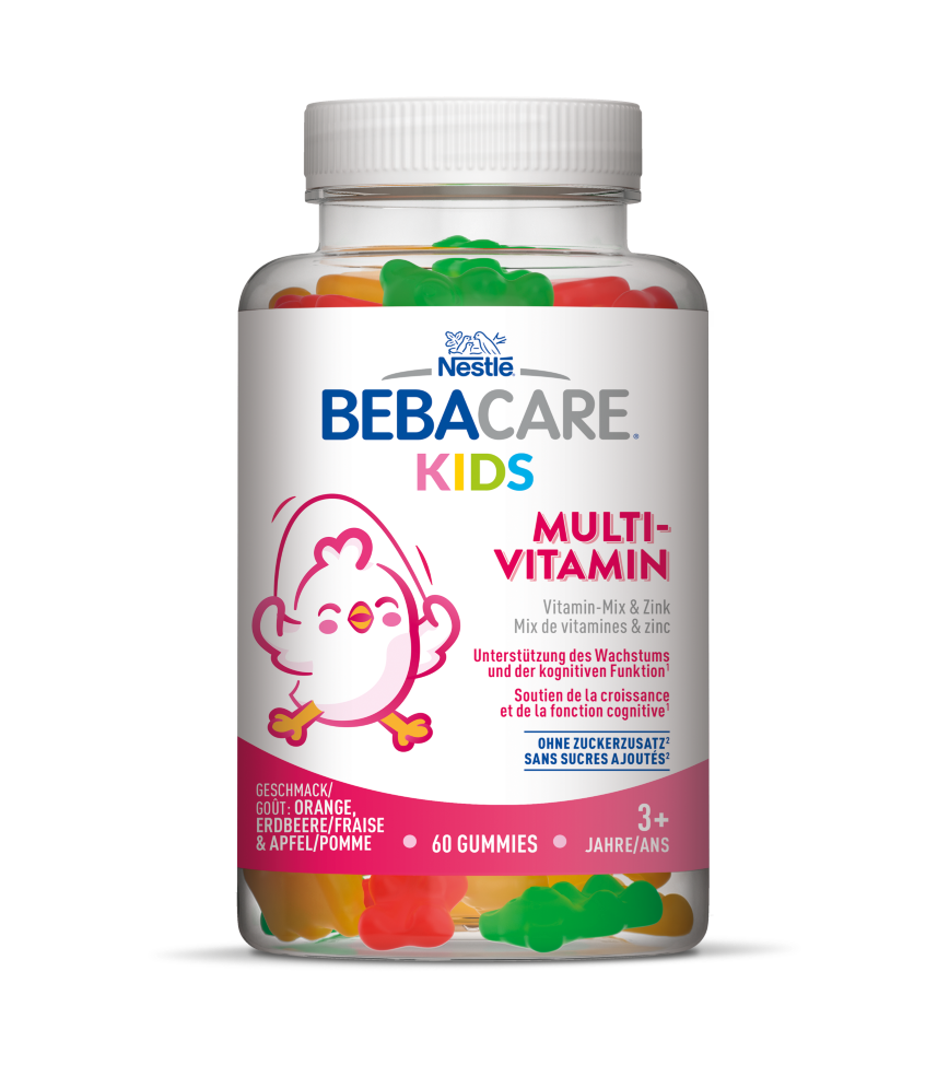 Bebacare Kids Gummies<br>60 Stück, Dose, Gummipastille, Multi-Vitamin
