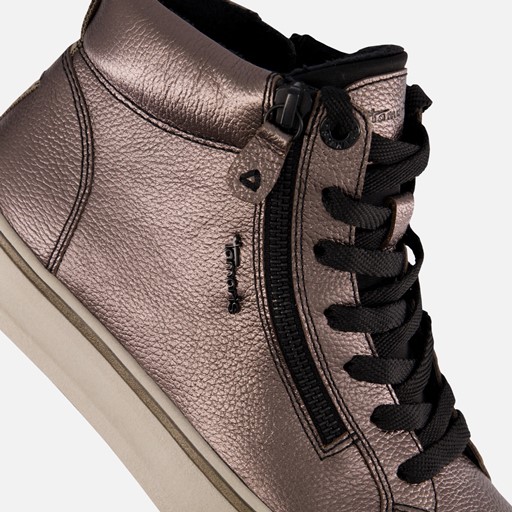 Tamaris Comfort Veterboots zilver Synthetisch