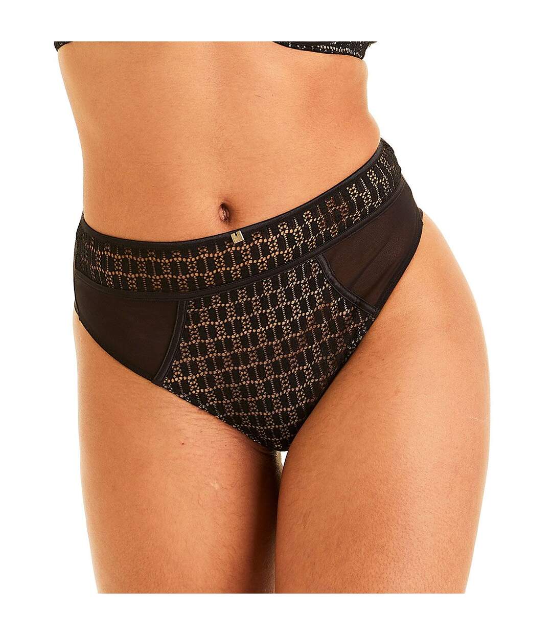 Tanga noir Merveilleux