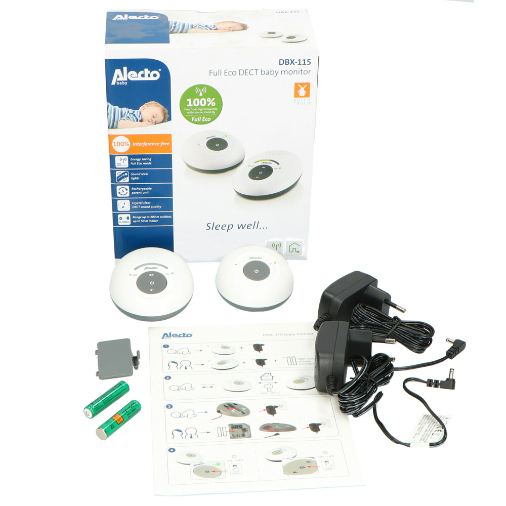 Alecto Baby monitor Full eco DECT1 set