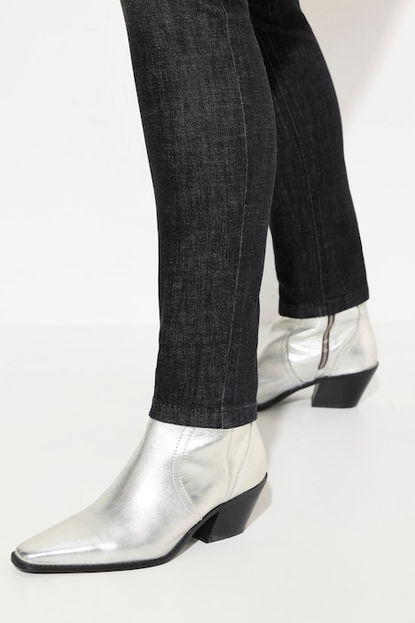 Jeans Sarah, Ziernähte, schmales Bein, Komfortbund