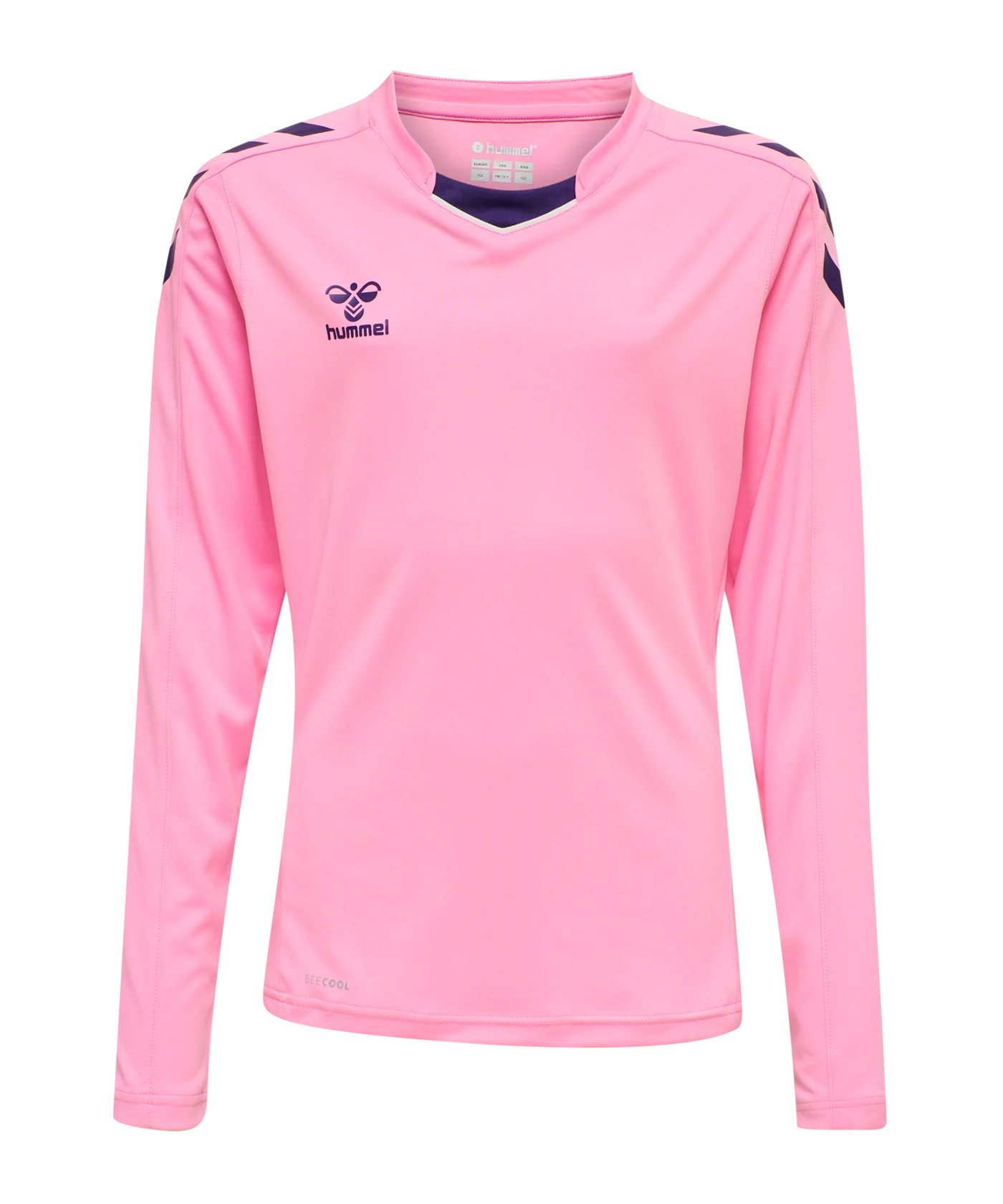 Hummel hmlCORE XK Trikot langarm Kids Rosa F3257