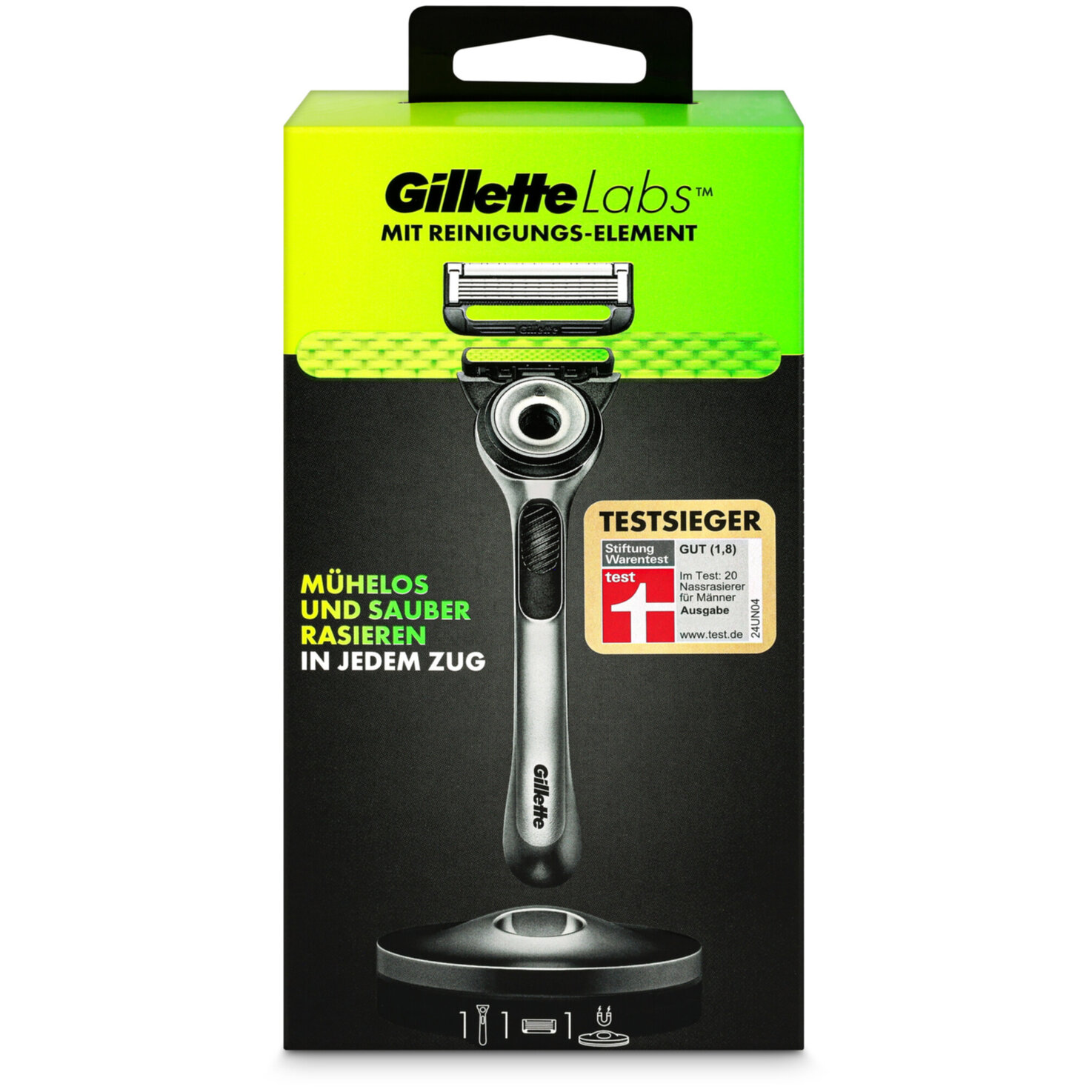 Gillette Rasierer Labs mit 1 Klinge