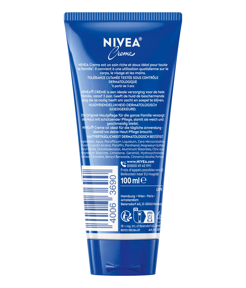 NIVEA CRÈME VISAGE CORPS & MAINS